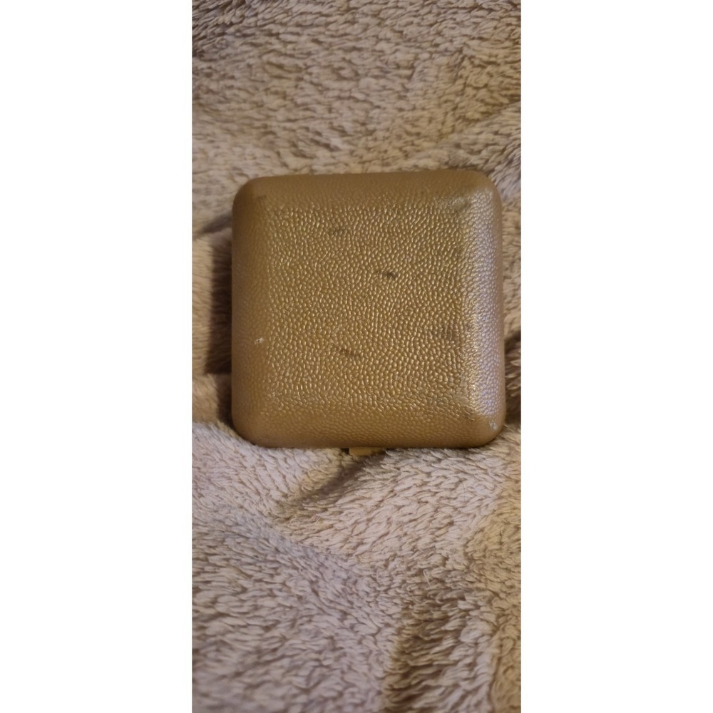 Vintage‎ Westclox Travel Alarm Clock Fold Up Brown Quartz - Picture 5 of 5